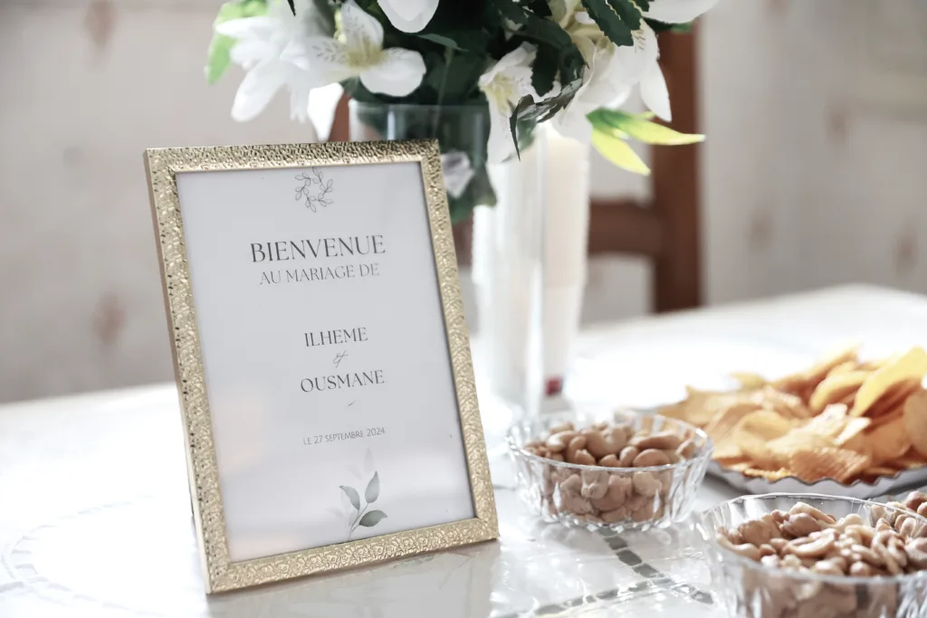 Préparatifs du mariage d’Ilhème et Oussmane, Les Deux Magnolias à Ozoir-la-Ferrière