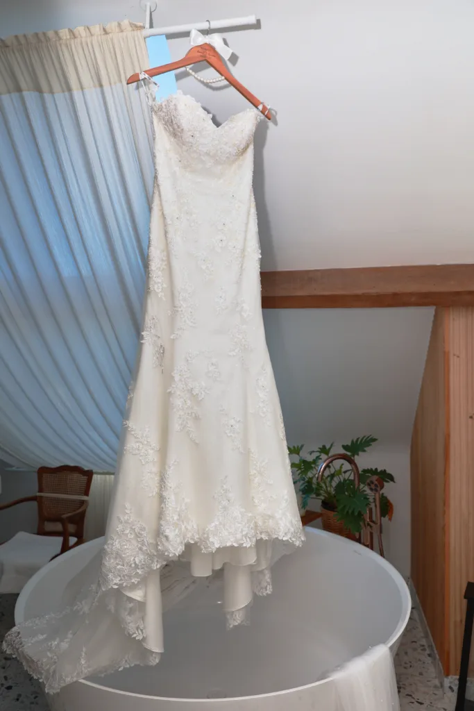 Préparatifs du mariage de Davina et Sam