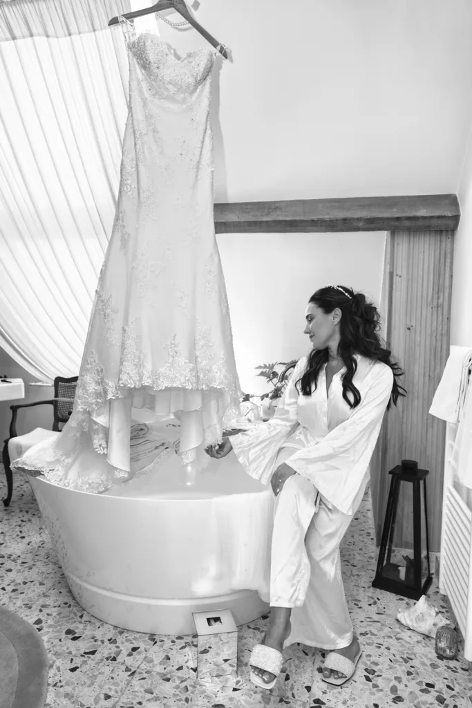 Préparatifs du mariage de Davina et Sam