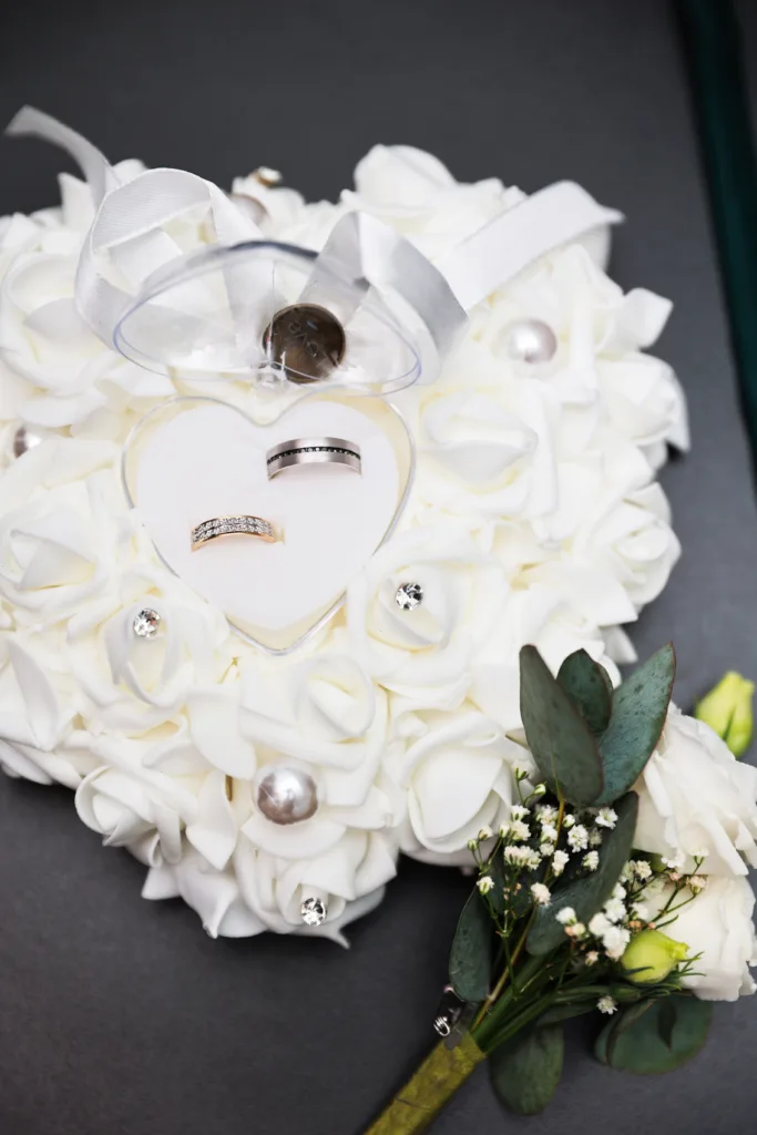 Préparatifs du mariage de Davina et Sam