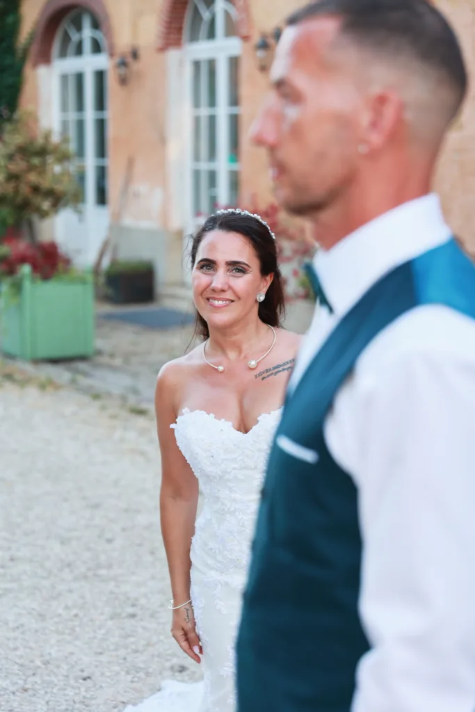 Séance de couple de Davina et Sam au château de Champs-sur-Marne